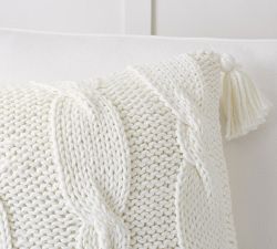 Bluma Handknit Pillow Cover
