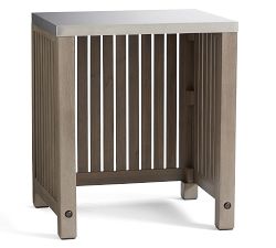 Abbott Outdoor Kitchen Acacia Convertable Refrigerator Cabinet (31")