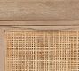 Dolores Cane 3-Drawer Tall Dresser (33.5")
