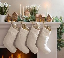 Faux Fur Alpaca Stocking