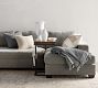 Big Sur Square Arm Double Chaise Sectional (146"&ndash;198")