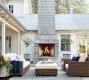 Torrey Wicker Square Arm Outdoor Sofa (86")