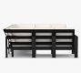 Malibu Metal 8-Piece U-Shaped Outdoor Sectional (115")