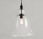 Rustic Glass Indoor/Outdoor Pendant (9"-14")