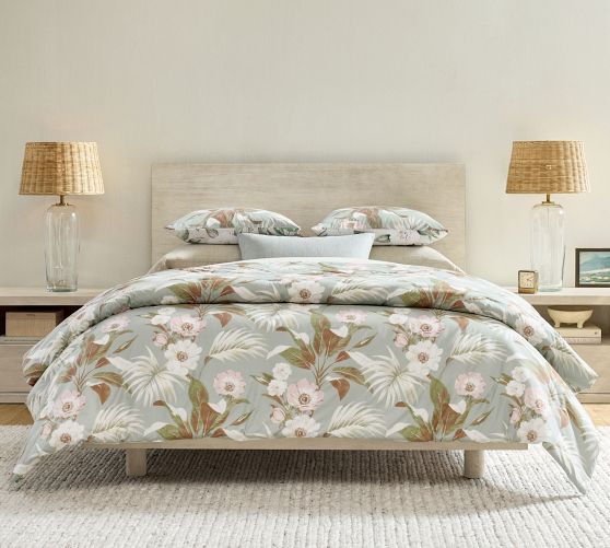 Sidney Reversible Organic Percale Comforter by Pottery Barn