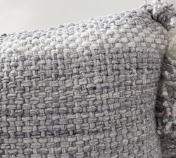 Ixora Eco-Friendly Textured Outdoor Lumbar Pillow