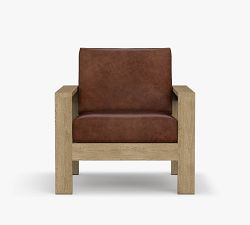 Malibu Leather Accent Chair