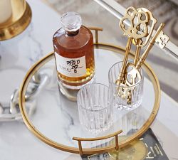 Bleecker Glass Bar Tray