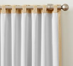 Custom Velvet Twill Blackout Curtain - Gold
