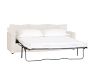 Cameron Square Arm Slipcovered Sleeper Sofa  (86")