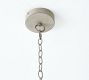 Francesca Wood Bead Chandelier (23")