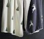 Tree Jacquard Sherpa Back Throw