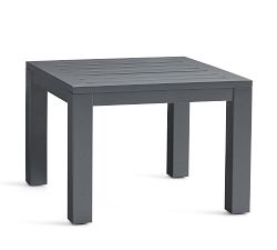 Indio Metal Square Outdoor Side Table (22")