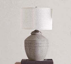Maddox Petite Terra Cotta Table Lamp (24")