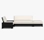 Malibu Metal Platform 5-Piece Outdoor Sectional Set (132")