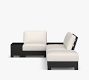 Malibu Metal Platform 5-Piece Outdoor Sectional Set (132")