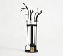 Antler Fireplace Tool Set