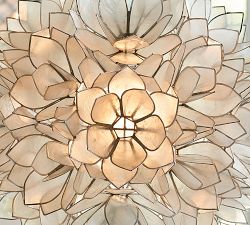 Capiz Plug-In Pendant (15")