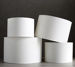 Gallery Linen Straight-Sided Drum Lamp Shade (13"-19'')