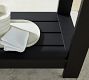 Malibu Metal Outdoor Console Table (60")