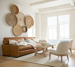 Handwoven Basket Wall Art
