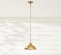Wright Metal Round Indoor/Outdoor Pendant (12")