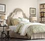 Belgian Flax Linen Bed Skirt with Side Pleats