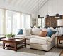 Pieced Leather Pillow Cover