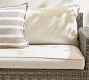 Torrey Wicker Square Arm Grand Outdoor Sofa (110")