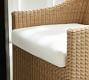 Hampton All-Weather Wicker Swivel Dining Chair