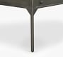Harmon Rectangular Glass Top End Table (24")