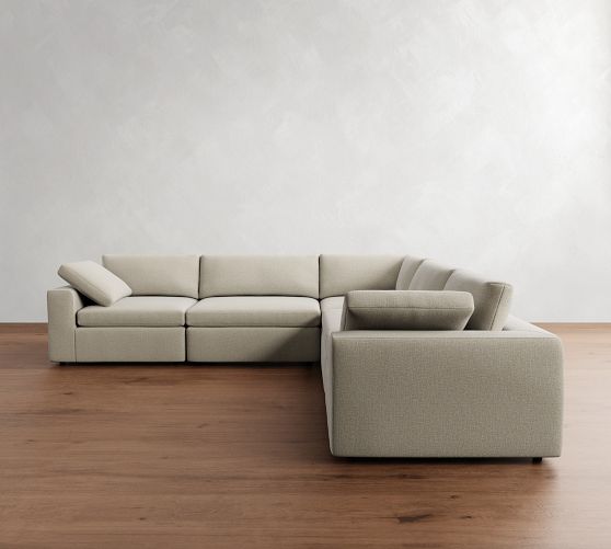 Dream Modular L-Shaped Sectional (120") by Pottery Barn