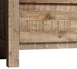 Hensley Reclaimed Wood 4-Drawer Tall Dresser