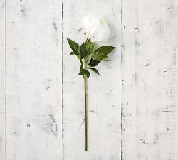 Faux Peony Stems
