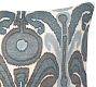 Kenmare Ikat Embroidered Pillow Cover