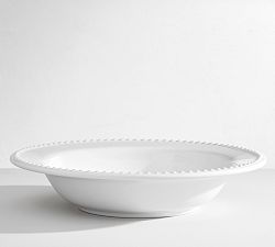 Emma Beaded Stoneware Soup Bowls - Set of 4