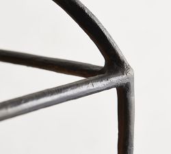Fallon Forged-Iron Indoor/Outdoor Pendant (13")