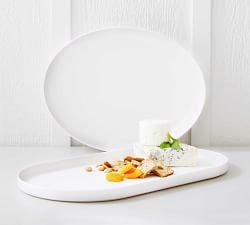 Mason Modern Outdoor Melamine Serving Platter &amp; Bowl Set