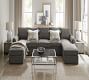 Pearce Roll Arm Double Chaise Sectional (136"&ndash;186")