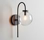 Claremont Glass Globe Sconce (16'')