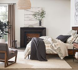 Flora Rattan Pendant (19"-23")