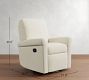 PB Comfort Modern Roll Arm Swivel Recliner