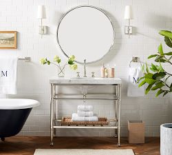 Pearson Cross Handle Widespread Bathroom Sink Faucet