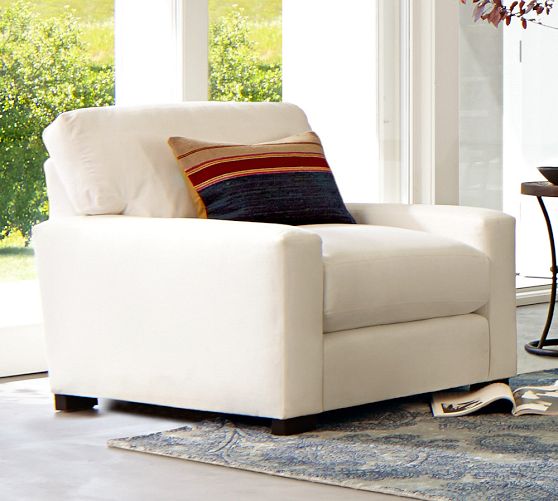 Turner Square Arm Chair by Pottery Barn