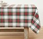 Stewart Plaid Cotton Rectangular Tablecloth
