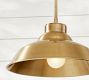 Wright Metal Round Indoor/Outdoor Pendant (12")
