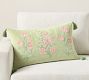 Roller Rabbit Floral Decorative Lumbar Pillow Cover