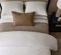 Belgian Flax Linen Handcrafted Quilted Sham