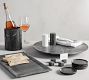Black &amp; White Marble Salt &amp; Pepper Shakers