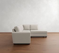 Fremont Square Arm 3-Piece Bumper Sectional (93")